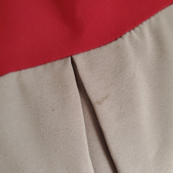 Colorblock Sundress with Gold Belt - Picture 5 of 7